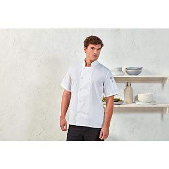Chaqueta de cocina manga corta