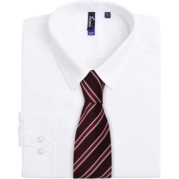 Corbata "waffle" a rayas