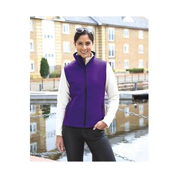 Chaleco softshell printable mujer
