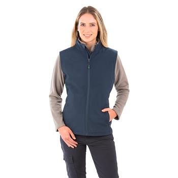 Chaleco softshell reciclado mujer