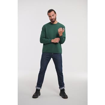 Sudadera heavy duty cuello redondo