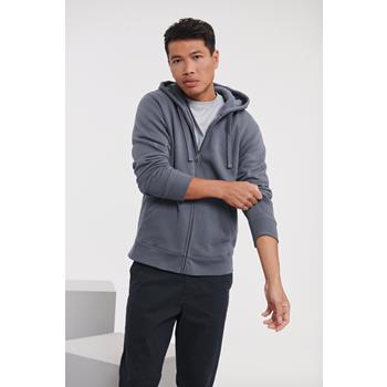 Sudadera authentic con cremallera y capucha