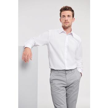 Camisa oxford manga larga
