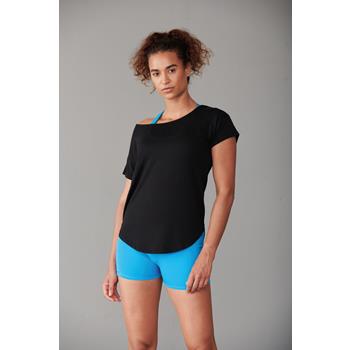 Camiseta scoop neck mujer