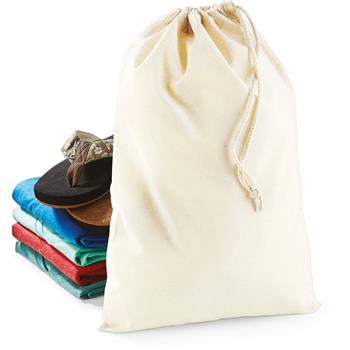 Bolsa algodón con cordones