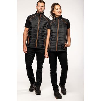 Chaleco day to day bimaterial - unisex