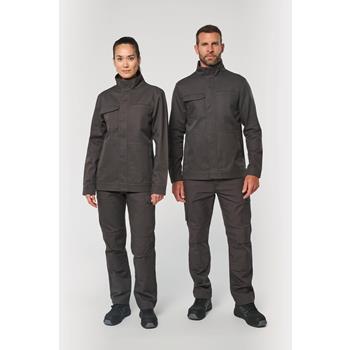 Chaqueta de trabajo sin metal unisex