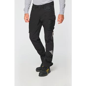 Pantalón stretch reciclado multibolsillos unisex