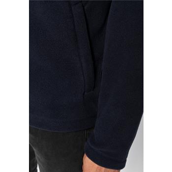 Chaqueta micropolar con cremallera hombre