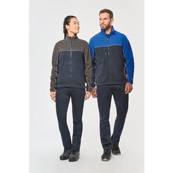Chaqueta micropolar bicolor ecorresponsable - unisex