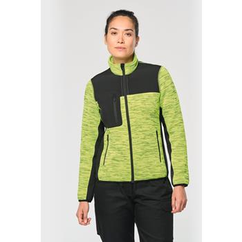 Chaqueta polytricot reciclada mujer
