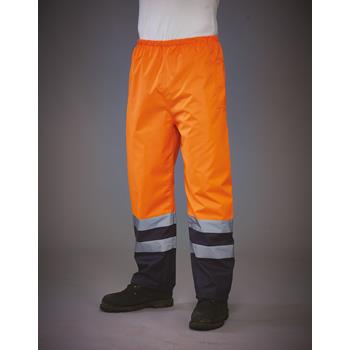Sobrepantalón de alta visibilidad impermeable