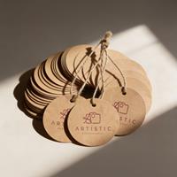 Etiquetas kraft pack