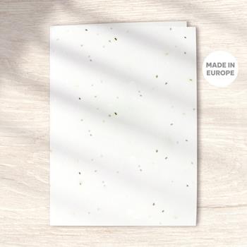 Tarjeta doble germina 140gr 1 cara fsc 100%