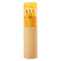 6 lápices de color en tubo Petit lambut