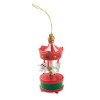 Adorno carrusel de madera Whirl