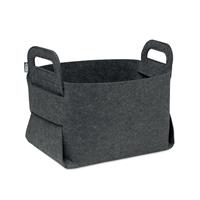 Cesta plegable de fieltro RPET Fialan