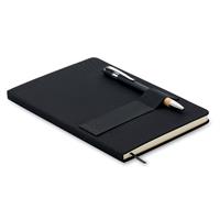 Cuaderno RPET A5 con bolígrafo Nota