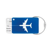 Identificador de maletas de viaje personalizado Fly tag