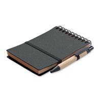 Libreta reciclada con bolígrafo Notie