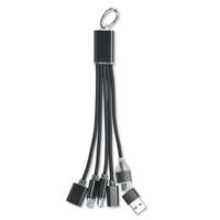 Llavero cable de carga 3 en 1 Hublue