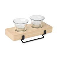 Porta velas con soporte Irondle