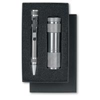 Set linterna con bolígrafo Combitool