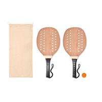 Set palas de palo de rosa Palas