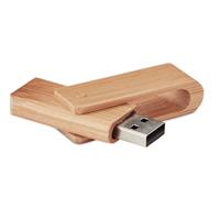 USB ecológico de bambú personalizado Techi