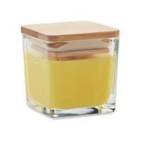 Vela perfumada cuadrada 50gr Pila