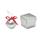 Bola de Navidad en caja Belles
