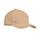 Gorra béisbol 6 pan 270 gr/m² Tekapo