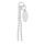 Llavero cuerda trenzada Keybraid
