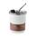 Vaso de pared simple 260 ml Mate