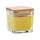 Vela perfumada cuadrada 50gr Pila