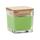 Vela perfumada cuadrada 50gr Pila