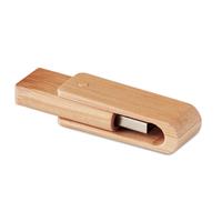 USB ecológico de bambú personalizado Techi