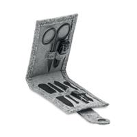 Set manicura 6 pc fieltro RPET Nailkit felt
