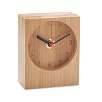 Reloj de sobremesa de bambú Clambu