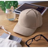 Gorra de pana de 5 paneles Wale