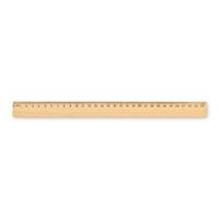 Regla de madera 30 cm Ruler30