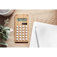 Calculadora bambú de 8 dígitos Calcubam