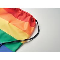Bolsa cuerdas rainbow de RPET Bow