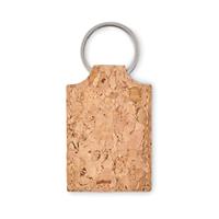 Llavero rectangular de corcho Concon