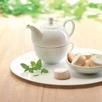 Set de tetera y taza de té personalizada "Tea Time"