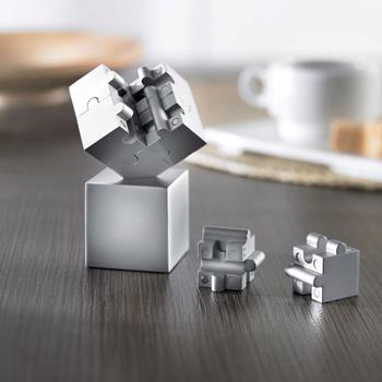 Puzzle 3D metálico y magnético Kubzle