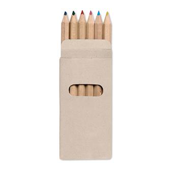 Caja de lápices de colores barata "Abigail"