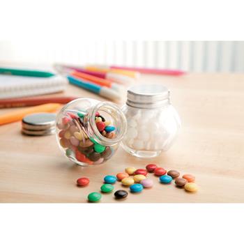 Chocolates en bote de cristal Chocky