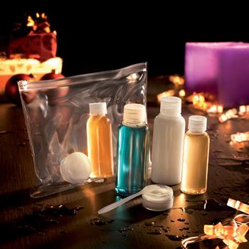 Neceser de viaje con envases Airpro