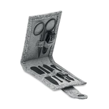 Set manicura 6 pc fieltro RPET Nailkit felt